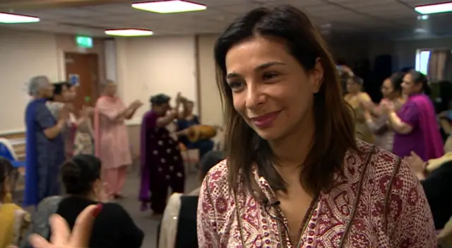 Actress Shobna Gulati