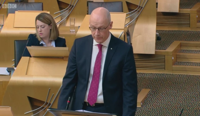 Education Secretary John Swinney