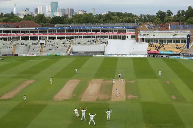 General view of Warwickshire's Edgbaston ground