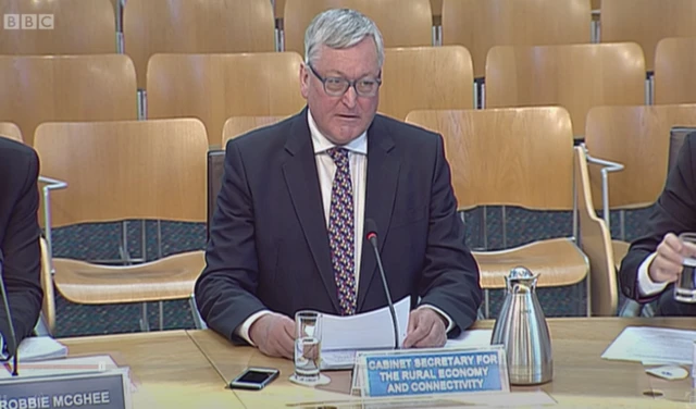 Rural Economy and Connectivity Secretary Fergus Ewing