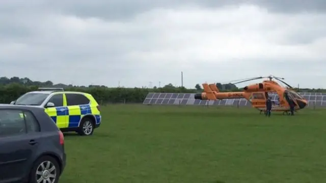 Picture of Air Ambulance at Hamerton zoo