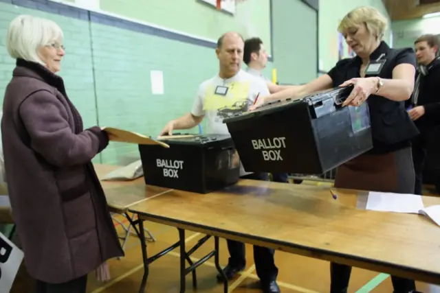 Ballot boxes