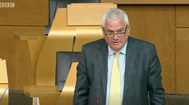 Lib Dem MSP Mike Rumbles