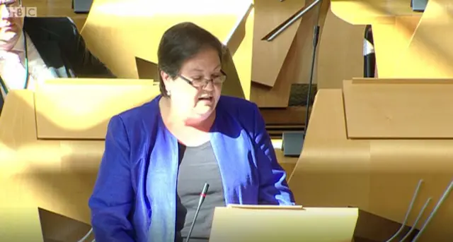 Labour MSP Jackie Baillie