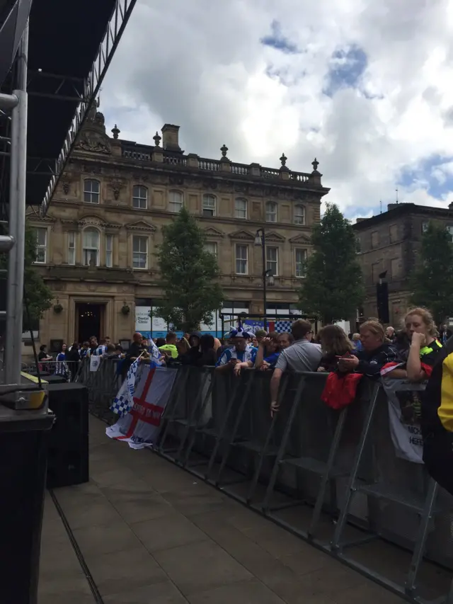 Huddersfield Town fans