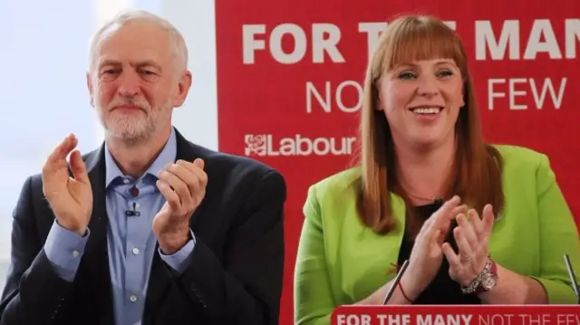 Jeremy Corbyn and Angela Rayner