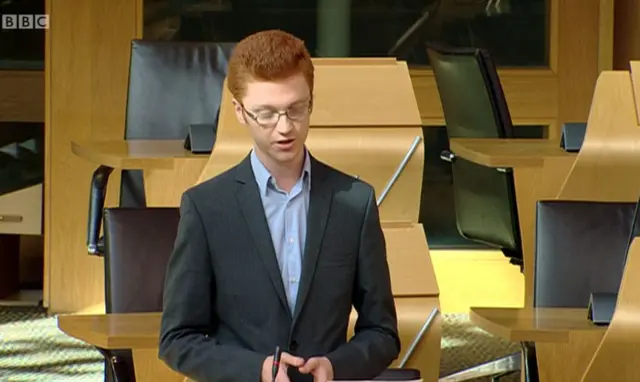 Green MSP Ross Greer