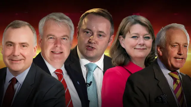 BBC Wales Leaders' Debate participants