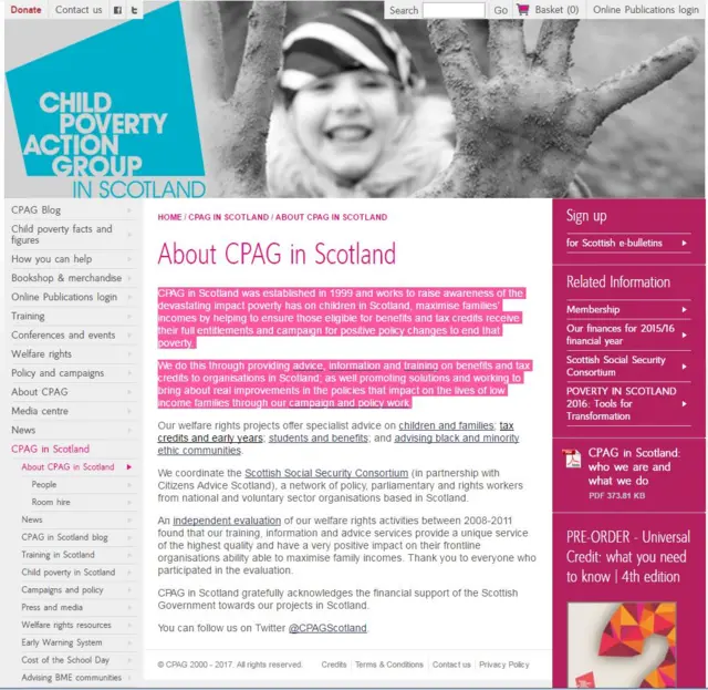 CPAG in Scotland