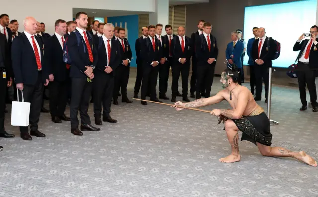 Lions arrive in NZ