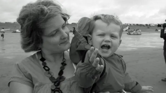 Lucy Herd with her son Jack