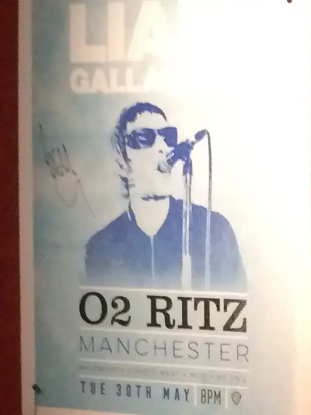 Liam Gallagher poster