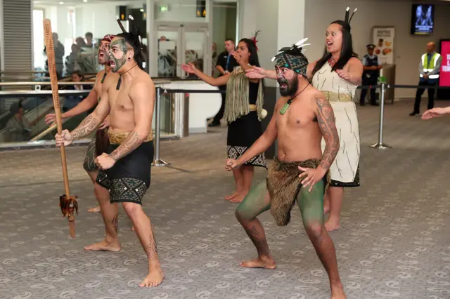 Lions arrive in NZ