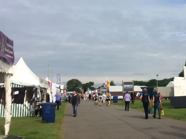 Avenue at the Suffolk Show