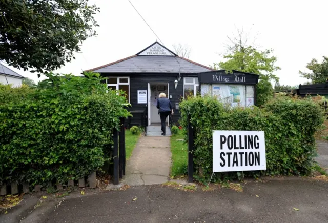 Polling station, Essex