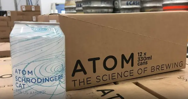 Atom Brewery's Schrodingers Cat beer