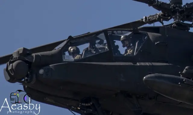 Apache helicopters