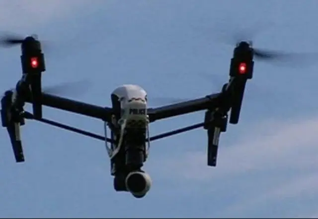 Drone used by Cumbria Police