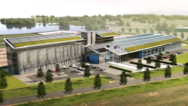 Artist's impression of High Speed Rail College