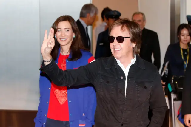 Sir Paul McCartney and Nancy Shevell