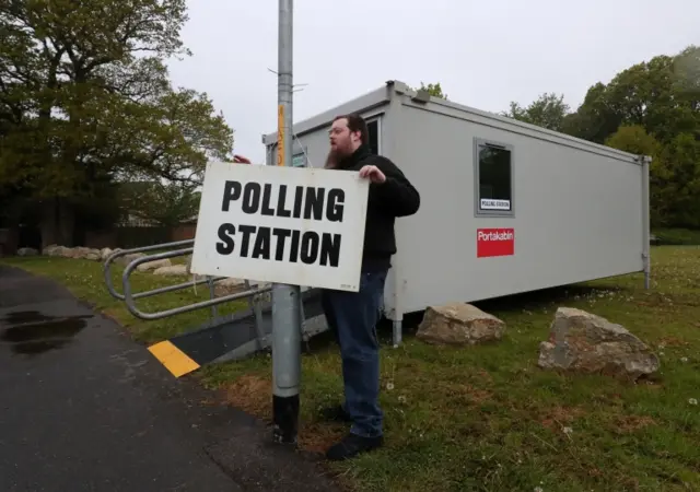 Polling station, Kent