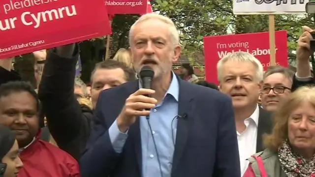 Corbyn rally in Whitchurch