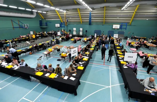 The count in Chelmsford, Essex