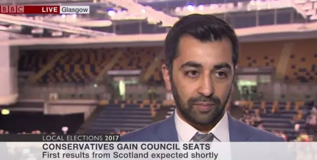 Transport and Islands Minister Humza Yousaf