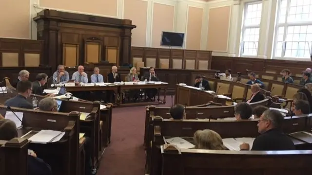 Inside Shire Hall