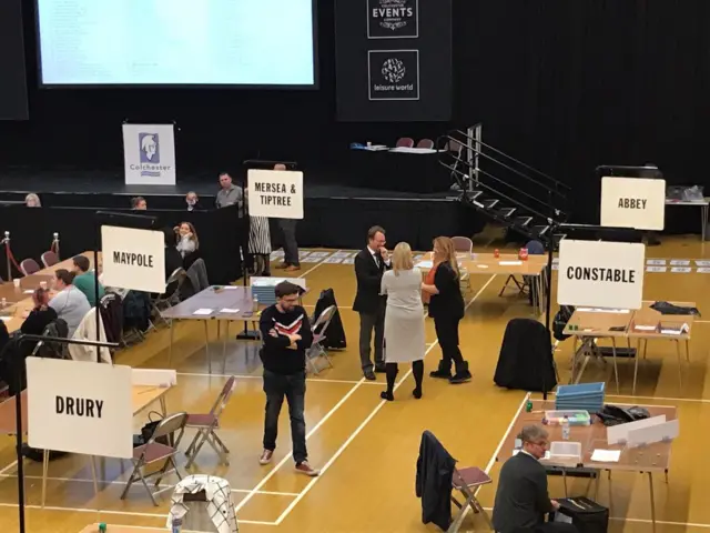 The count in Colchester