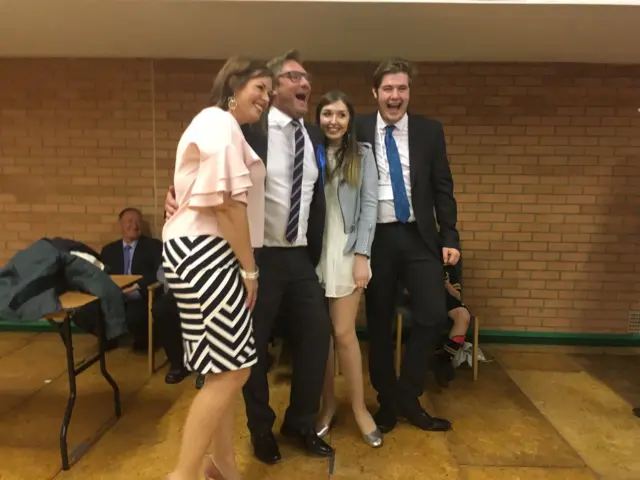 James Palmer and family