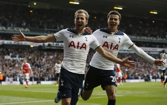 Harry Kane and Dele Alli