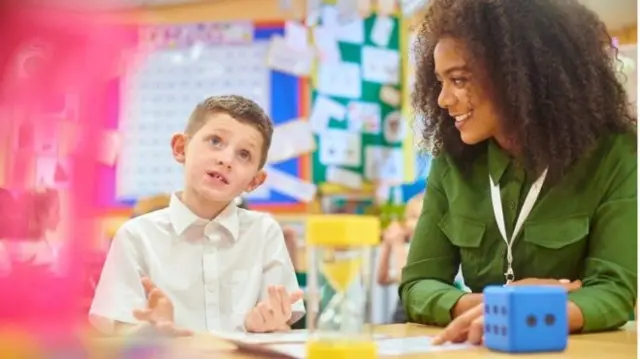 Teacher and pupil