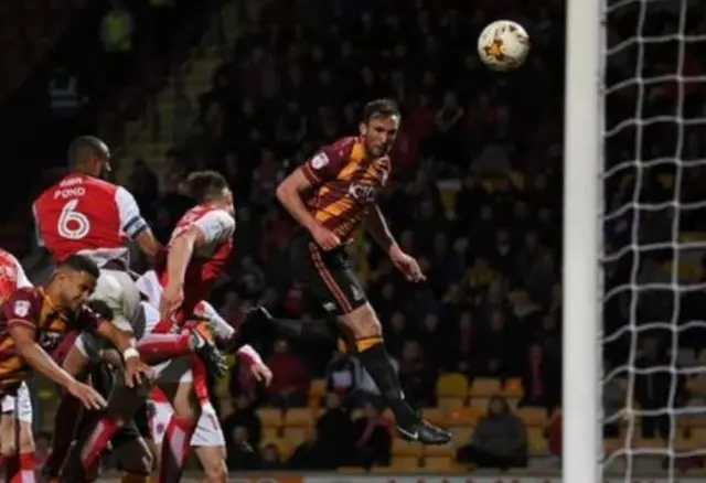 Bantams goal