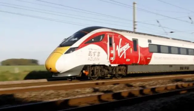 Virgin train