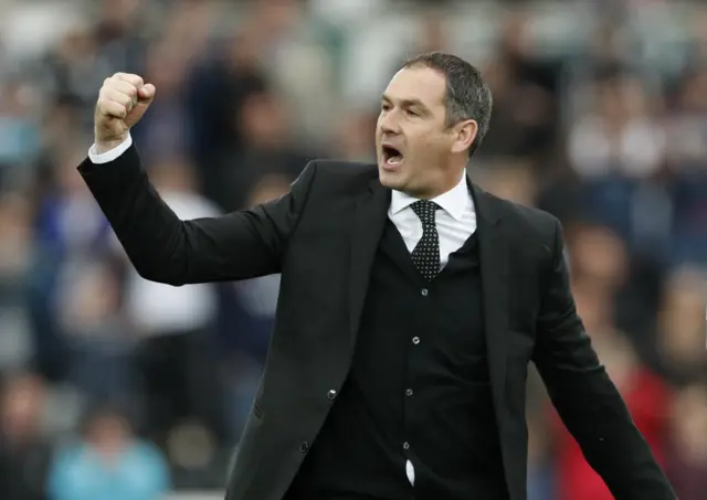 Paul Clement celebrates