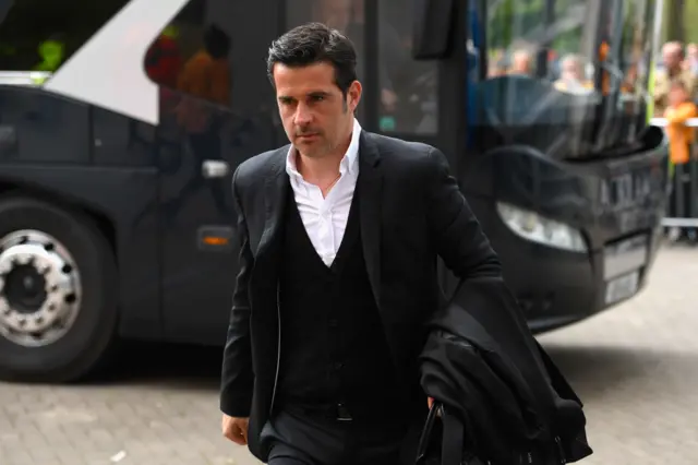 Marco Silva arrives