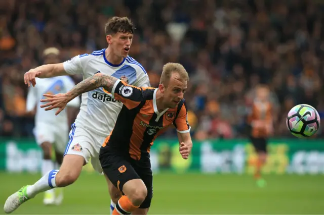 Billy Jones and Kamil Grosicki