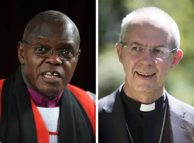 Archbishop of York, John Sentamu and the Archbishop of Canterbury, Justin Welby