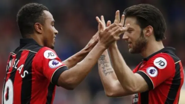 Bournemouth celebrate