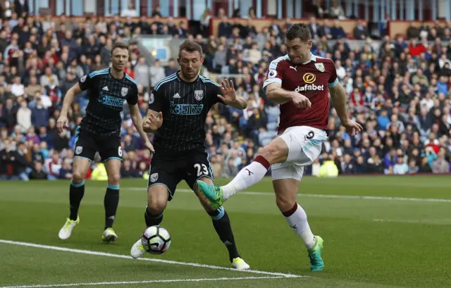 Burnley's Sam Vokes