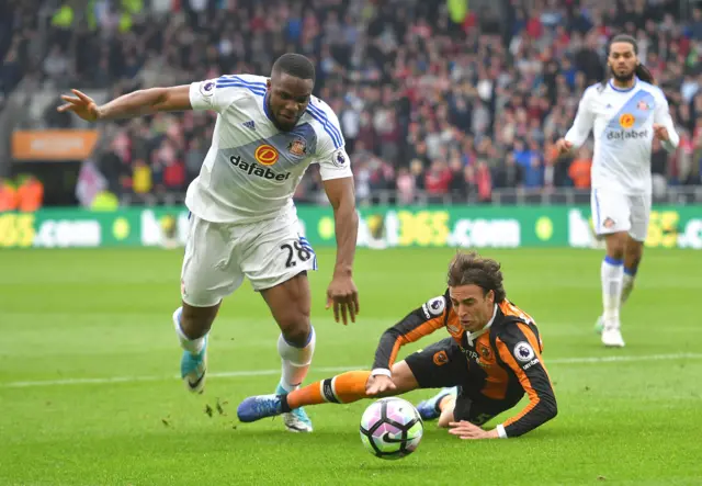 Victor Anichebe and Lazar Markovic