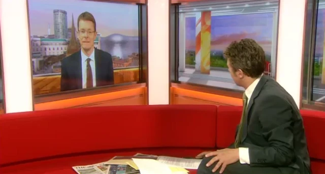 Andy Street appears on BBC Breakfast