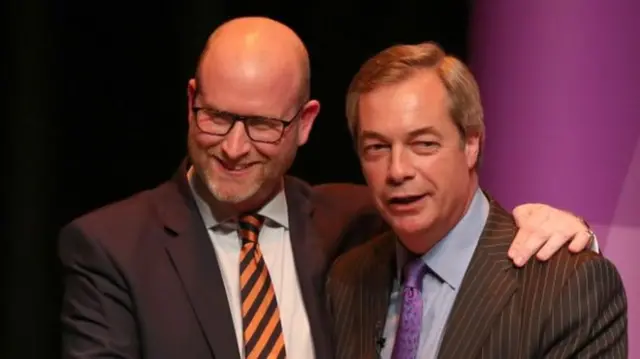 Nigel Farage with Paul Nuttall