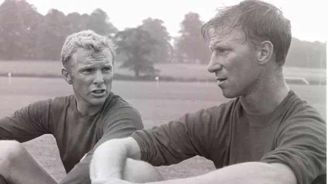 Bobby Moore and Jack Charlton