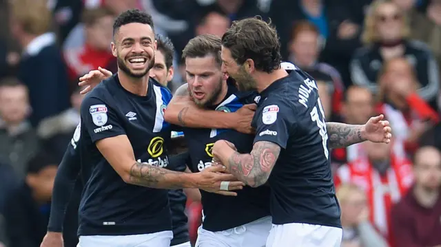 Blackburn celebrate