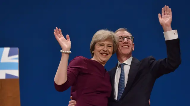 Theresa and Philip May