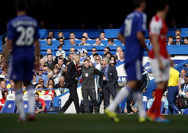 Wenger and Mourinho