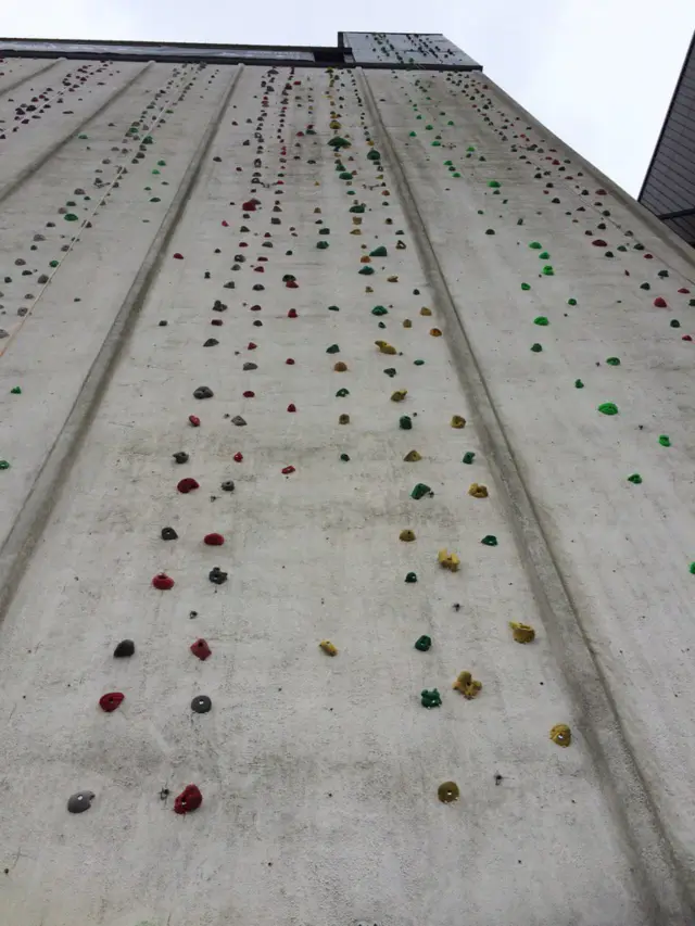 Climbing wall