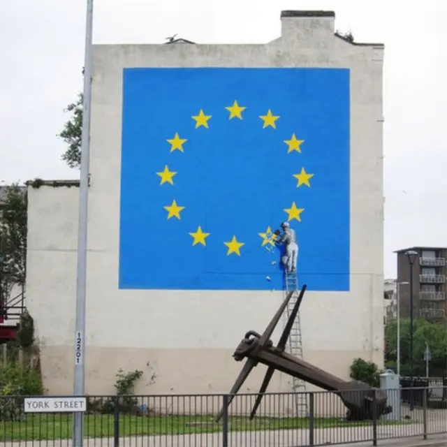 Banksy mural in Dover